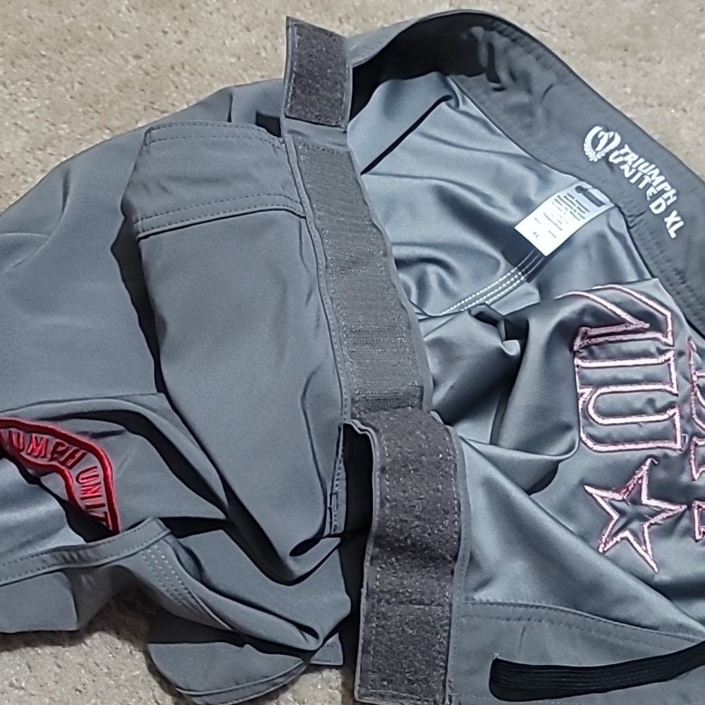 Triumph United Gray MMA Fighter Shorts - Picture 8 of 8